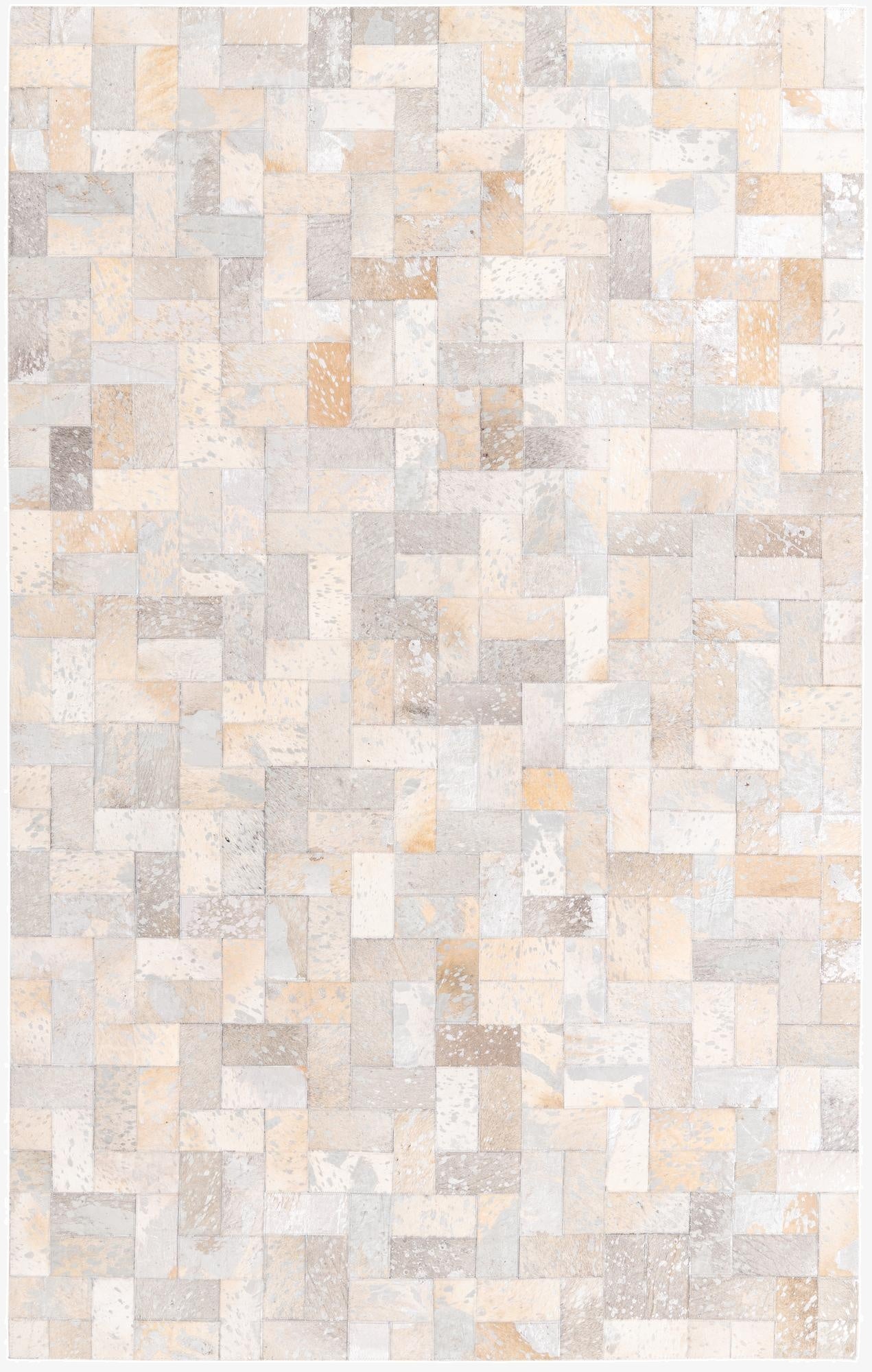  5' 2 x 8' Cowhide Rug