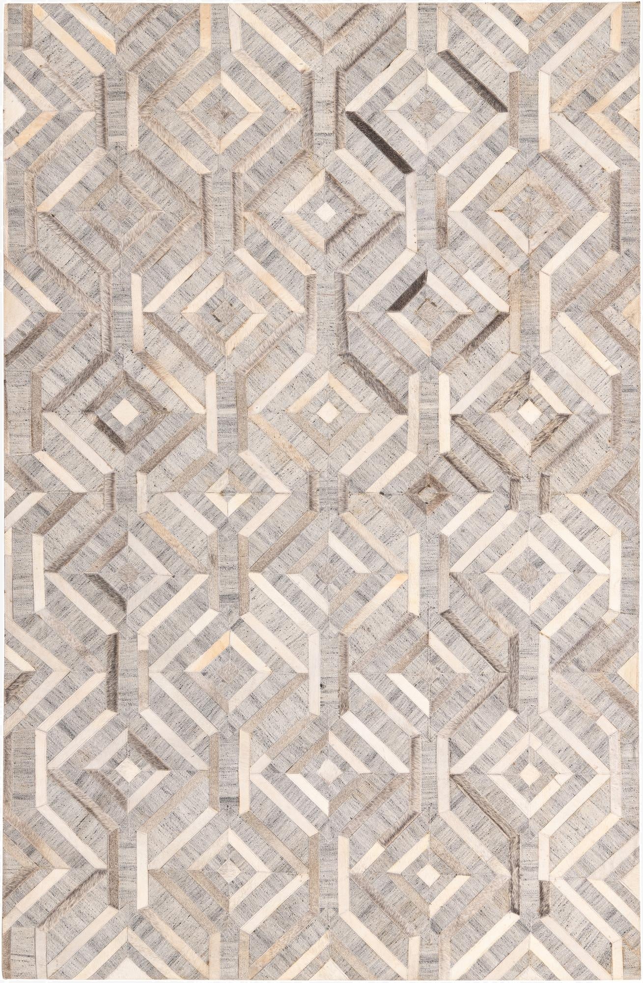  5' 2 x 8' Cowhide Rug