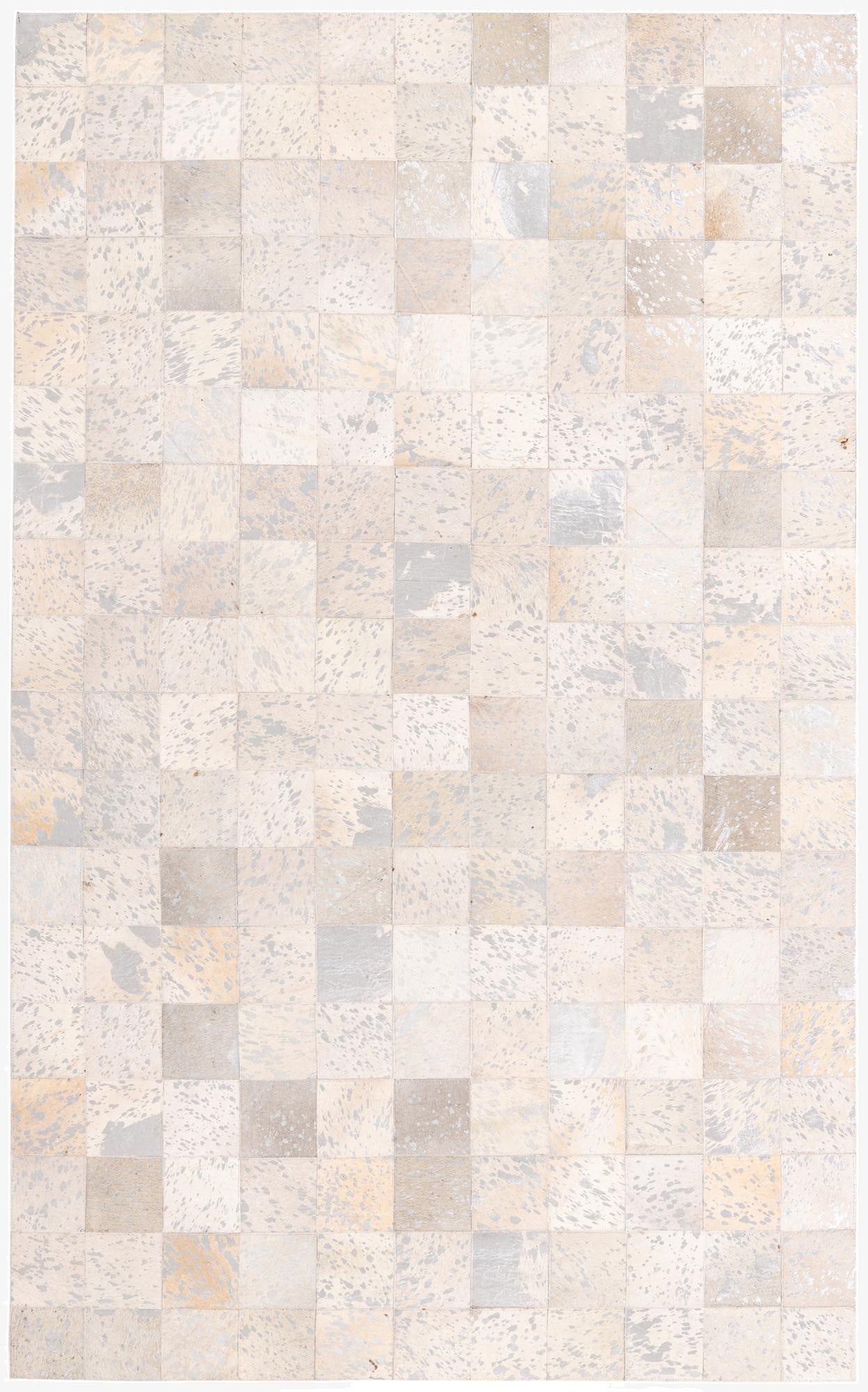  5' 1 x 8' 2 Cowhide Rug