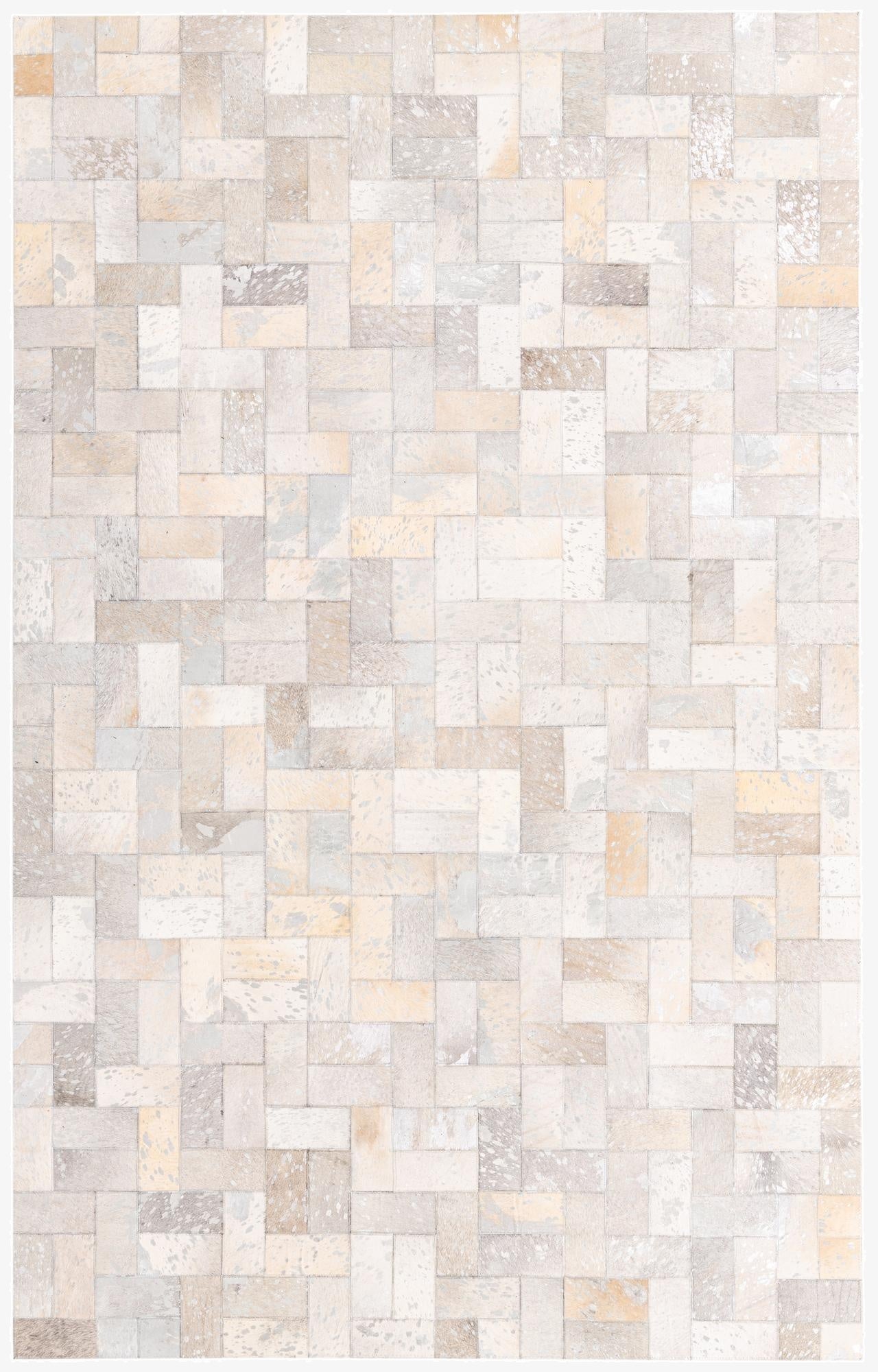  5' 2 x 8' 2 Cowhide Rug