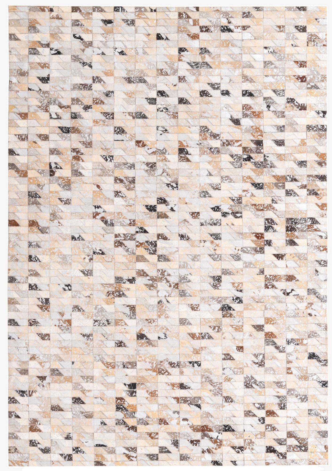  5' 4 x 7' 7 Cowhide Rug