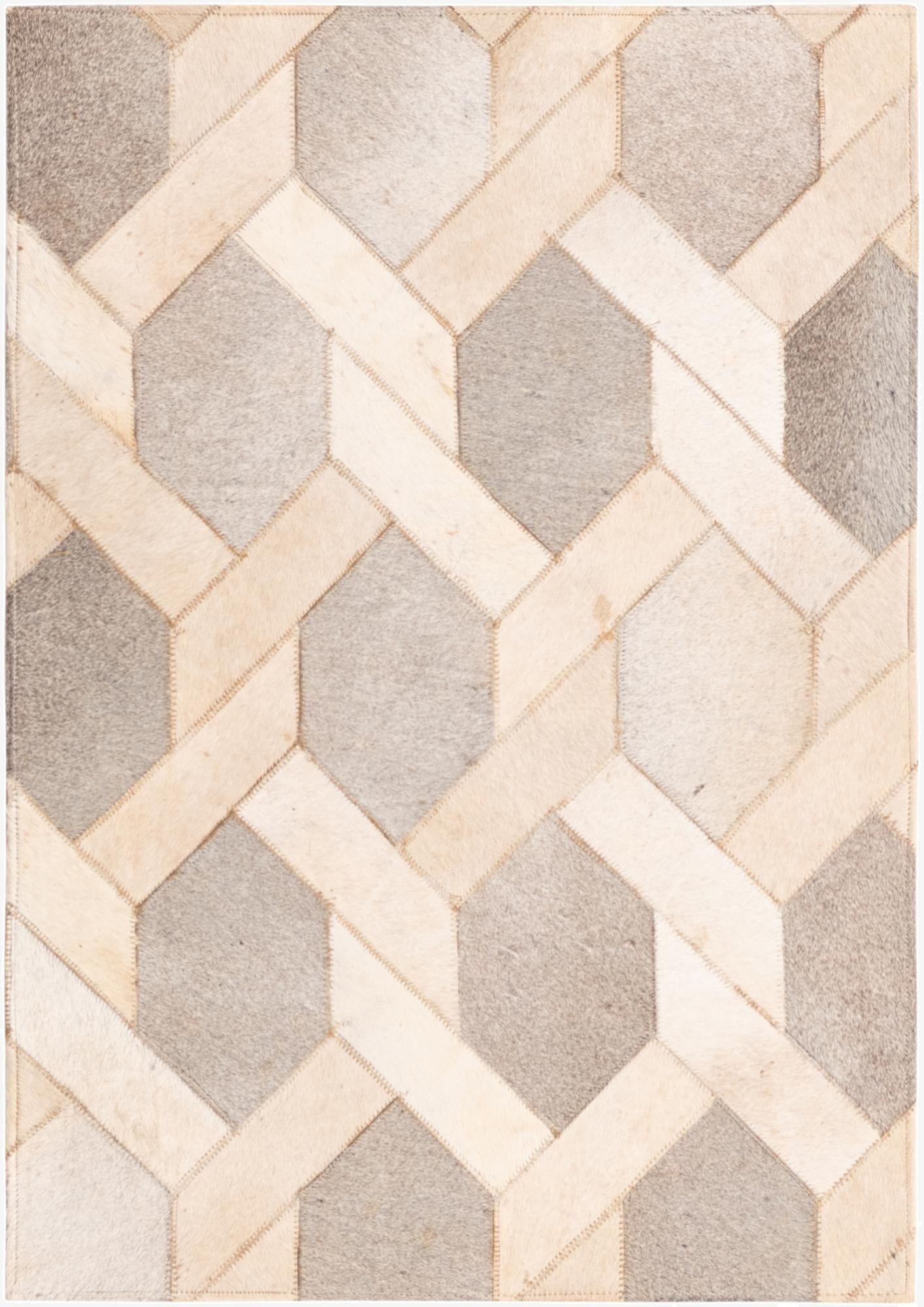  1' 10 x 2' 8 Cowhide Rug