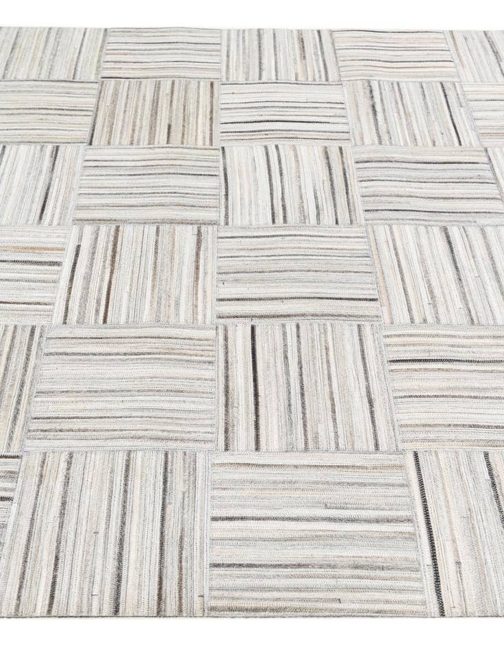 Detail image of  5' x 8' 2 Cowhide Stocks Rug