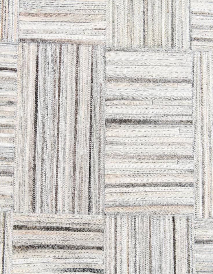 Detail image of  5' x 8' 2 Cowhide Stocks Rug