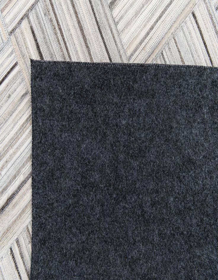 Detail image of  5' x 8' 2 Cowhide Stocks Rug