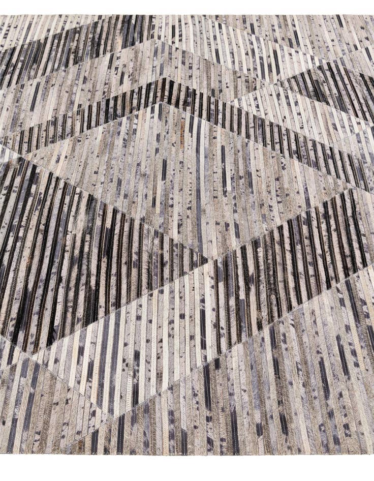 Detail image of  5' x 8' 1 Cowhide Stocks Rug