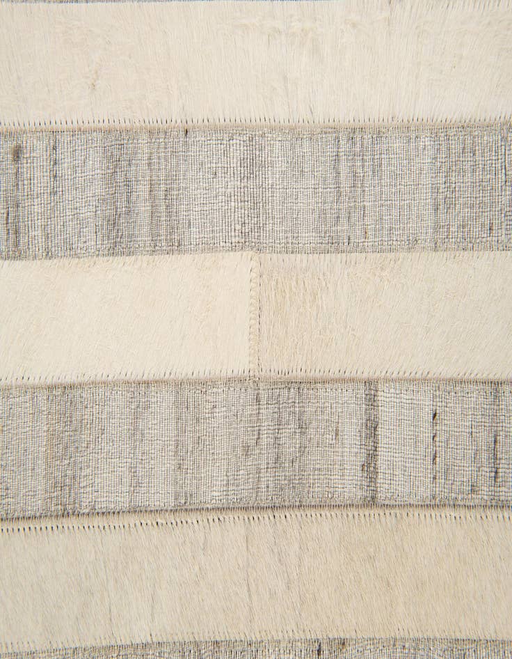 Detail image of  8' 1 x 9' 11 Cowhide Stocks Rug