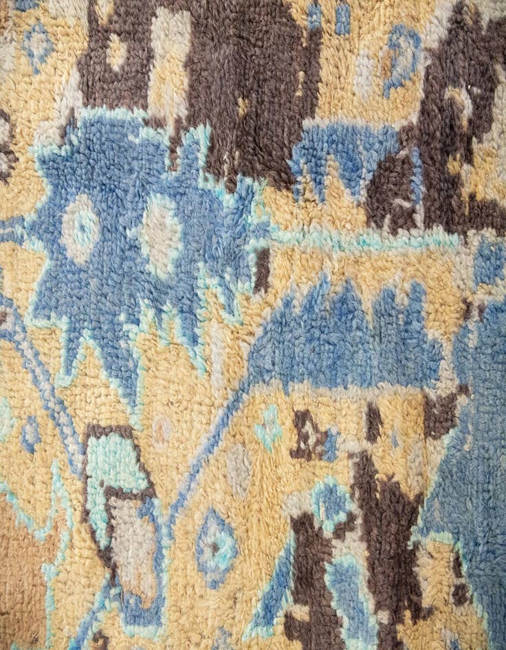 Detail image of  12' 6 x 15' 4  Hand Knotted Darya Wool Rug