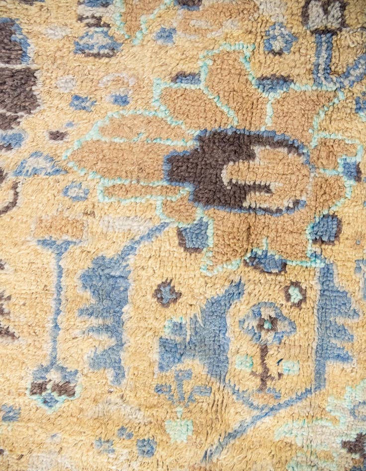 Detail image of  12' 6 x 15' 4  Hand Knotted Darya Wool Rug