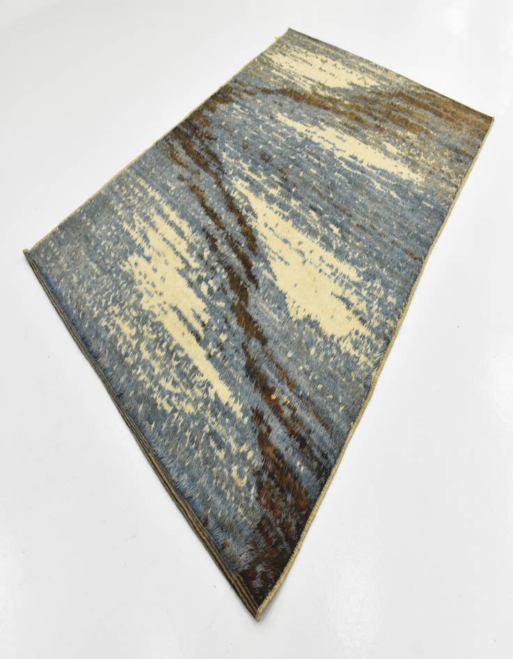 Detail image of  6' 7 x 9' 4  Hand Knotted Darya Wool Rug