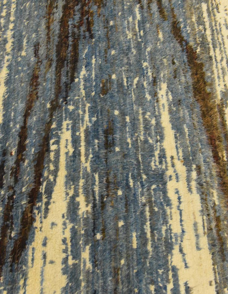 Detail image of  6' 7 x 9' 4  Hand Knotted Darya Wool Rug