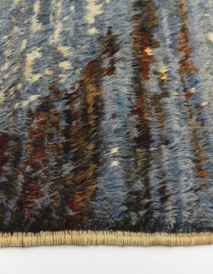 Detail image of  6' 7 x 9' 4  Hand Knotted Darya Wool Rug