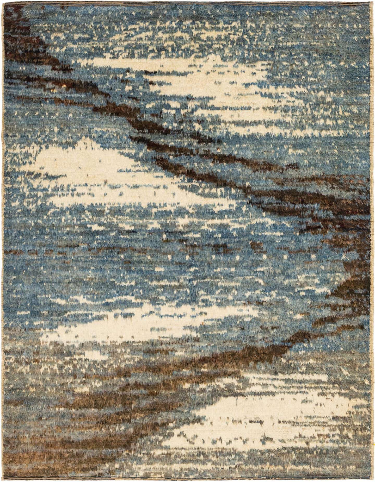 Primary image  6' 7 x 9' 4  Hand Knotted Darya Wool Rug
