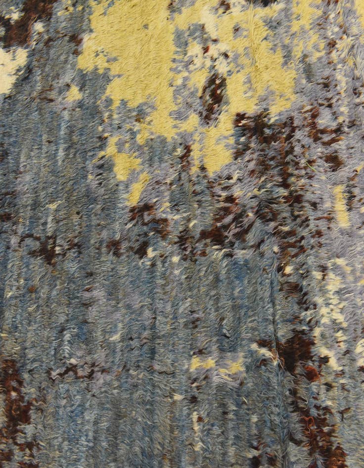 Detail image of  5' x 6' 1  Hand Knotted Darya Wool Rug