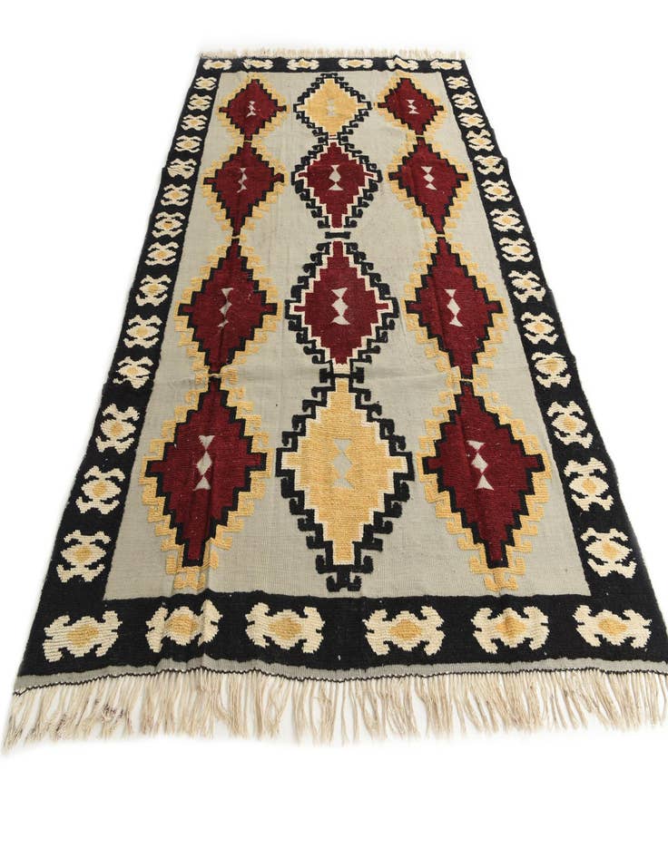 Detail image of  7' 10 x 10' 7  Hand Knotted Darya Wool Rug