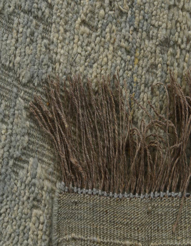 Detail image of  9' x 12' 5  Hand Knotted Darya Wool Rug