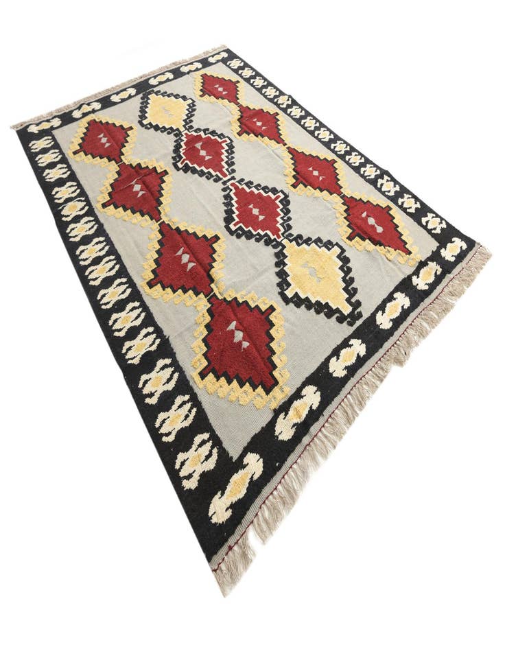 Detail image of  8' 1 x 10' 2  Hand Knotted Darya Wool Rug