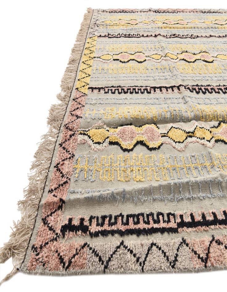 Detail image of  7' 10 x 10' 5  Hand Knotted Darya Wool Rug