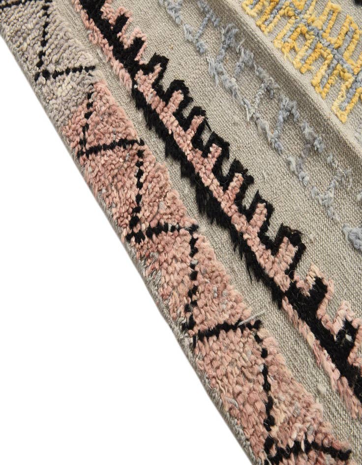 Detail image of  7' 10 x 10' 5  Hand Knotted Darya Wool Rug