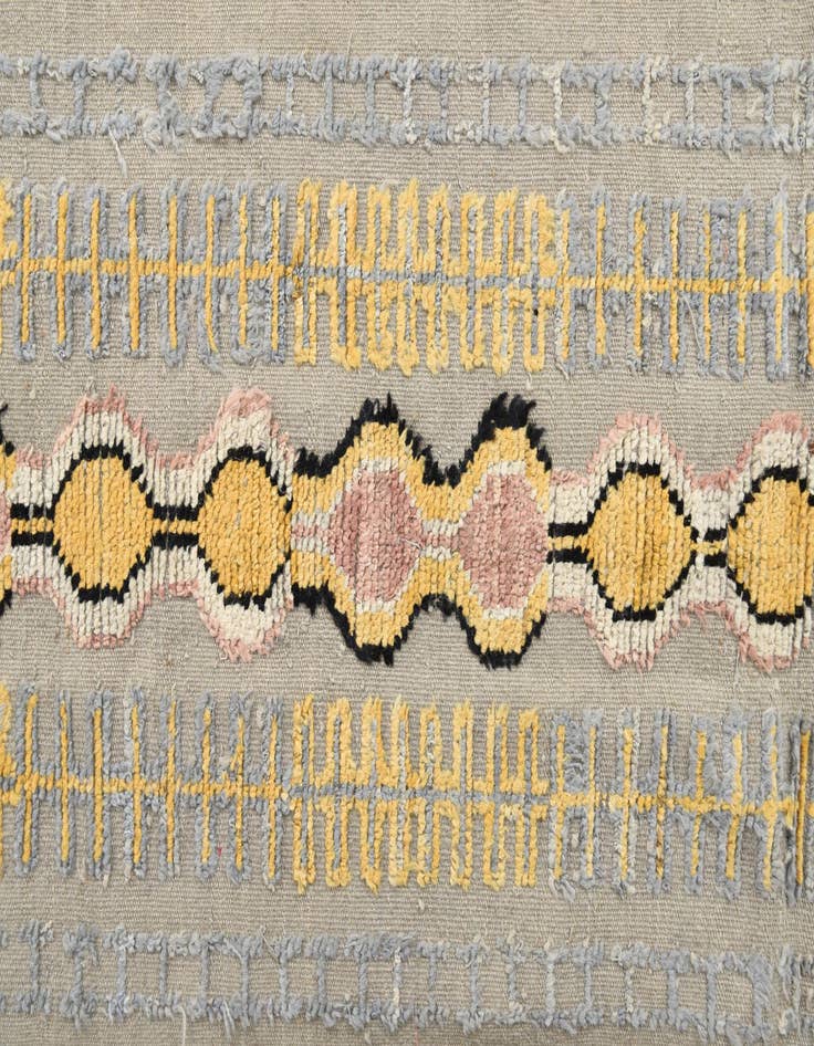 Detail image of  7' 10 x 10' 5  Hand Knotted Darya Wool Rug
