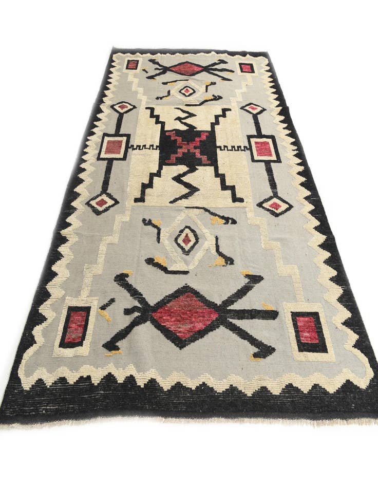 Detail image of  7' 10 x 10' 10  Hand Knotted Darya Wool Rug