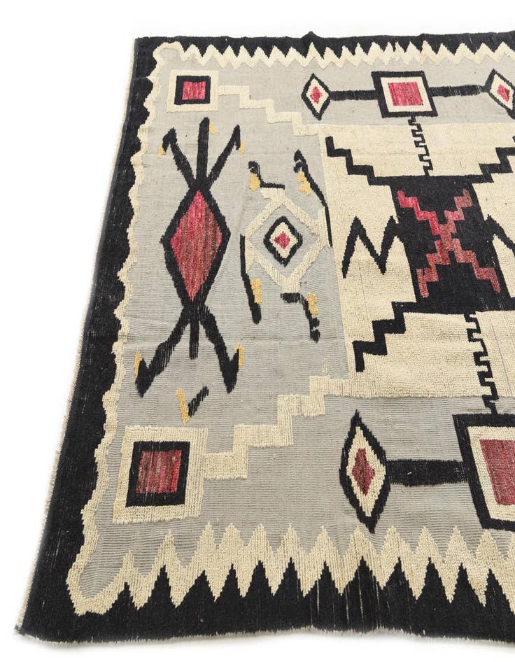 Detail image of  7' 10 x 10' 10  Hand Knotted Darya Wool Rug
