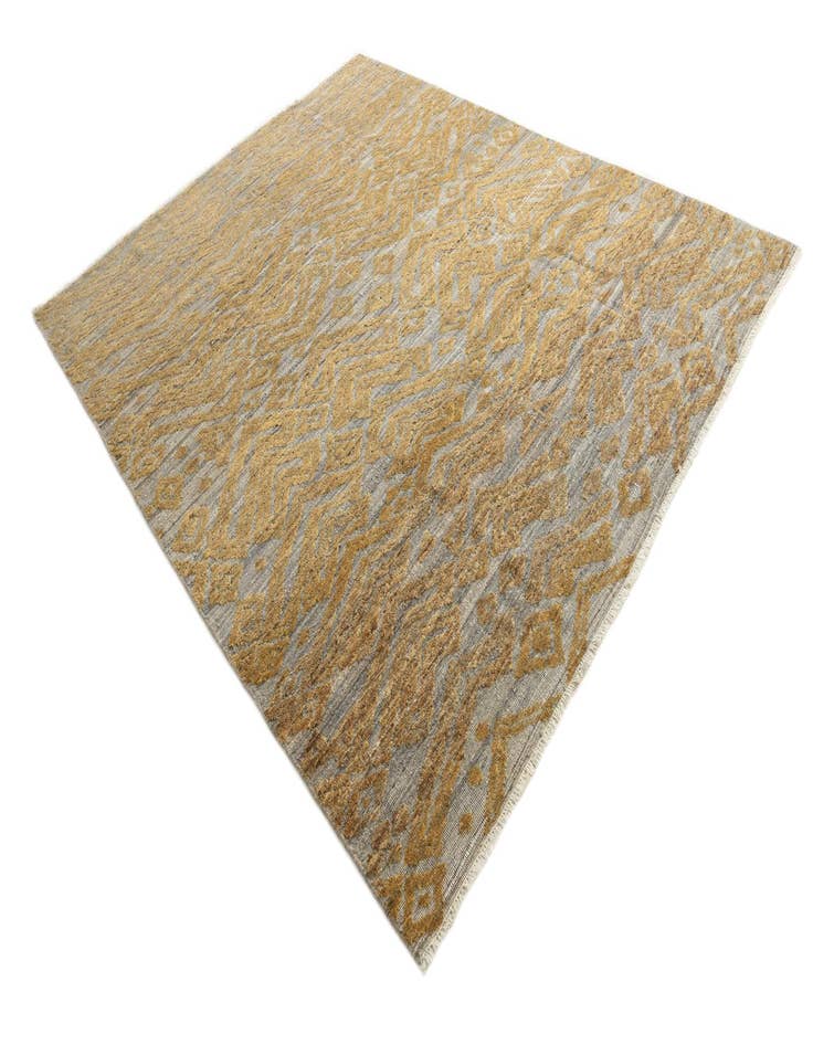 Detail image of  8' 1 x 10' 3  Hand Knotted Darya Wool Rug