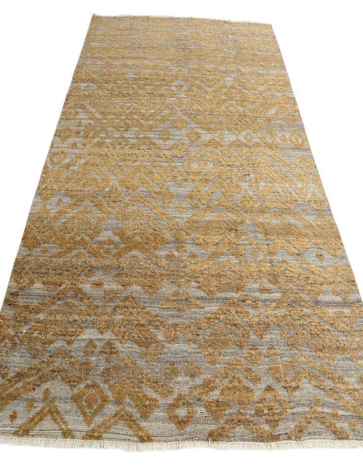 Detail image of  8' 1 x 10' 3  Hand Knotted Darya Wool Rug