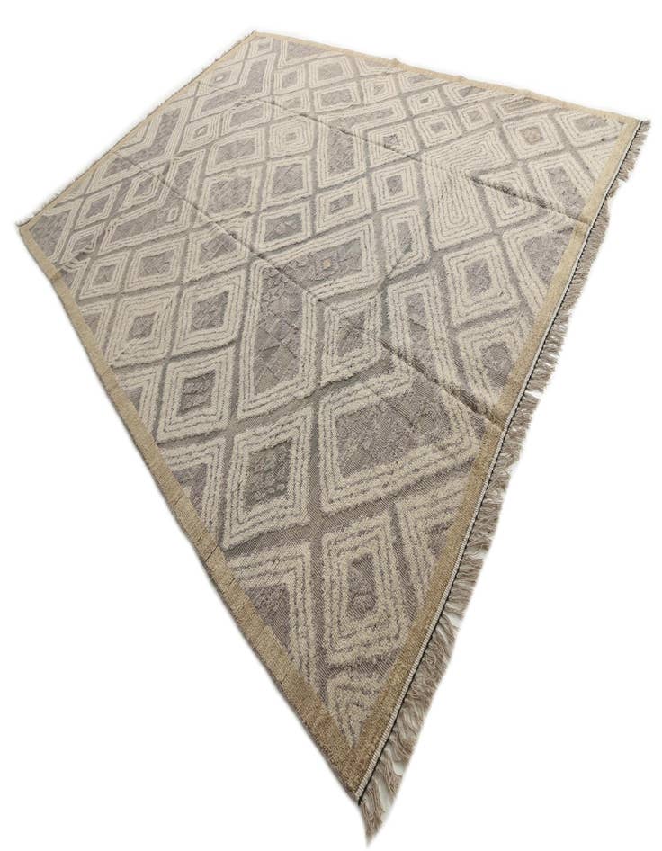 Detail image of  10' 5 x 15'  Hand Knotted Darya Wool Rug