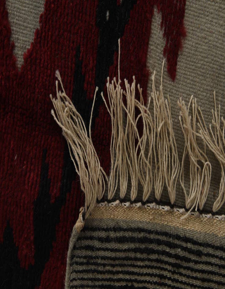 Detail image of  8' x 10' 4  Hand Knotted Darya Wool Rug