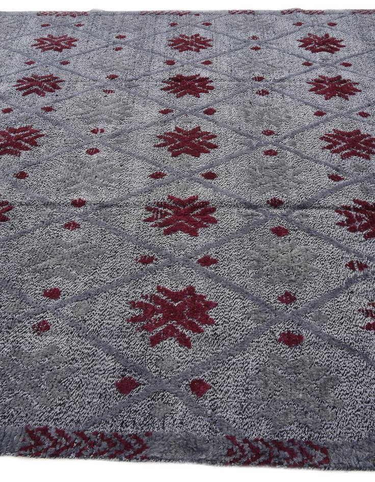 Detail image of  8' 2 x 11' 6  Hand Knotted Darya Wool Rug