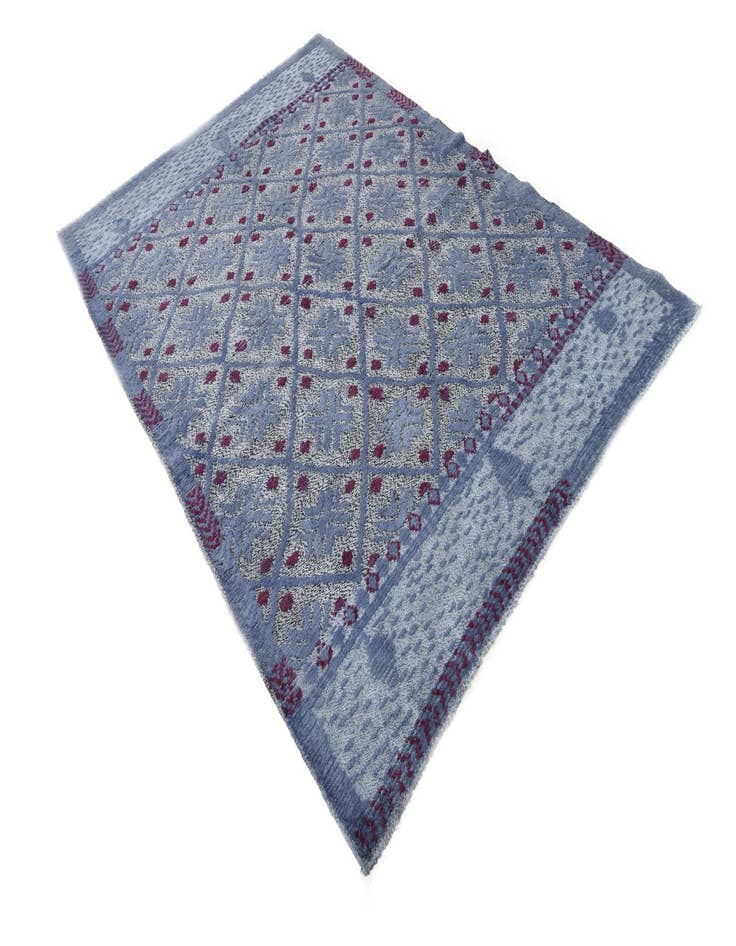 Detail image of  5' 6 x 8' 1  Hand Knotted Darya Wool Rug