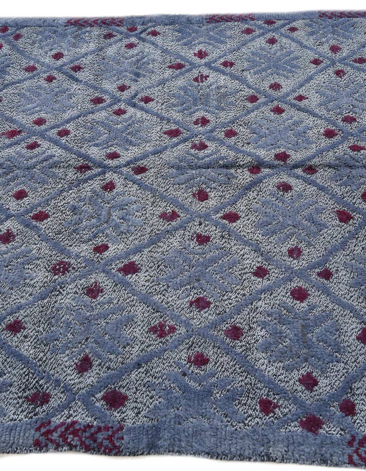 Detail image of  5' 6 x 8' 1  Hand Knotted Darya Wool Rug