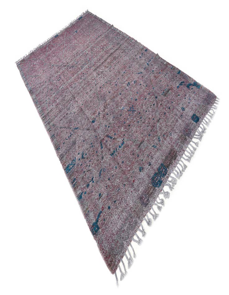 Detail image of  6' 2 x 10' 6  Hand Knotted Darya Wool Rug