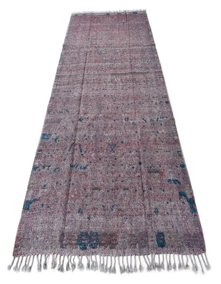 Detail image of  6' 2 x 10' 6  Hand Knotted Darya Wool Rug