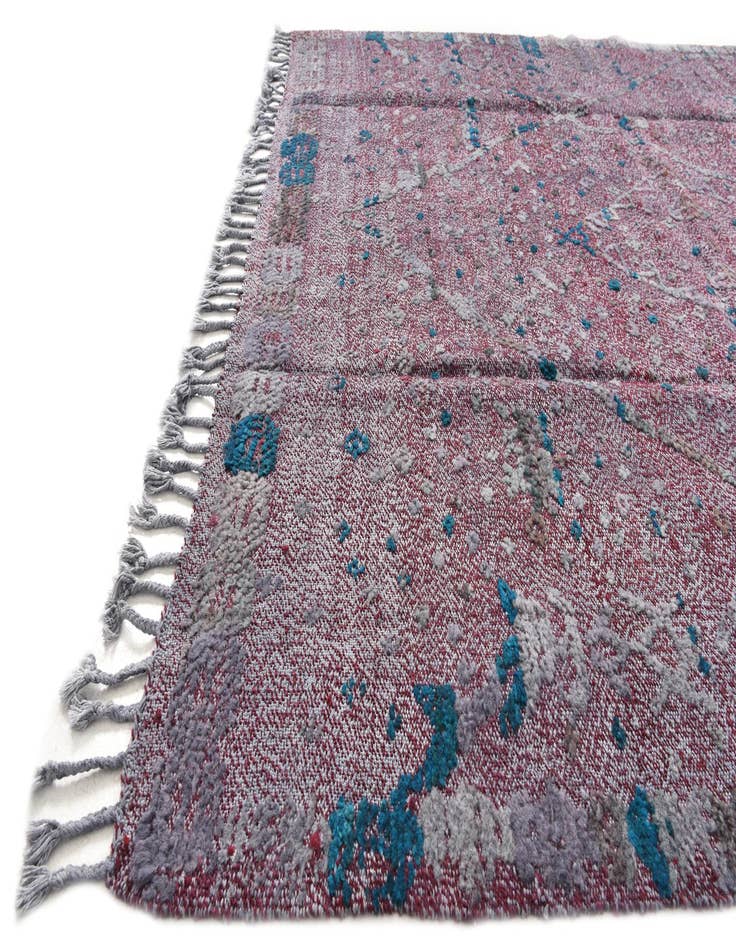 Detail image of  6' 2 x 10' 6  Hand Knotted Darya Wool Rug