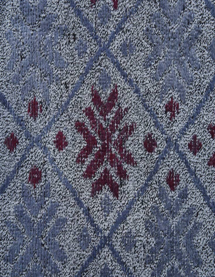 Detail image of  5' 10 x 8'  Hand Knotted Darya Wool Rug