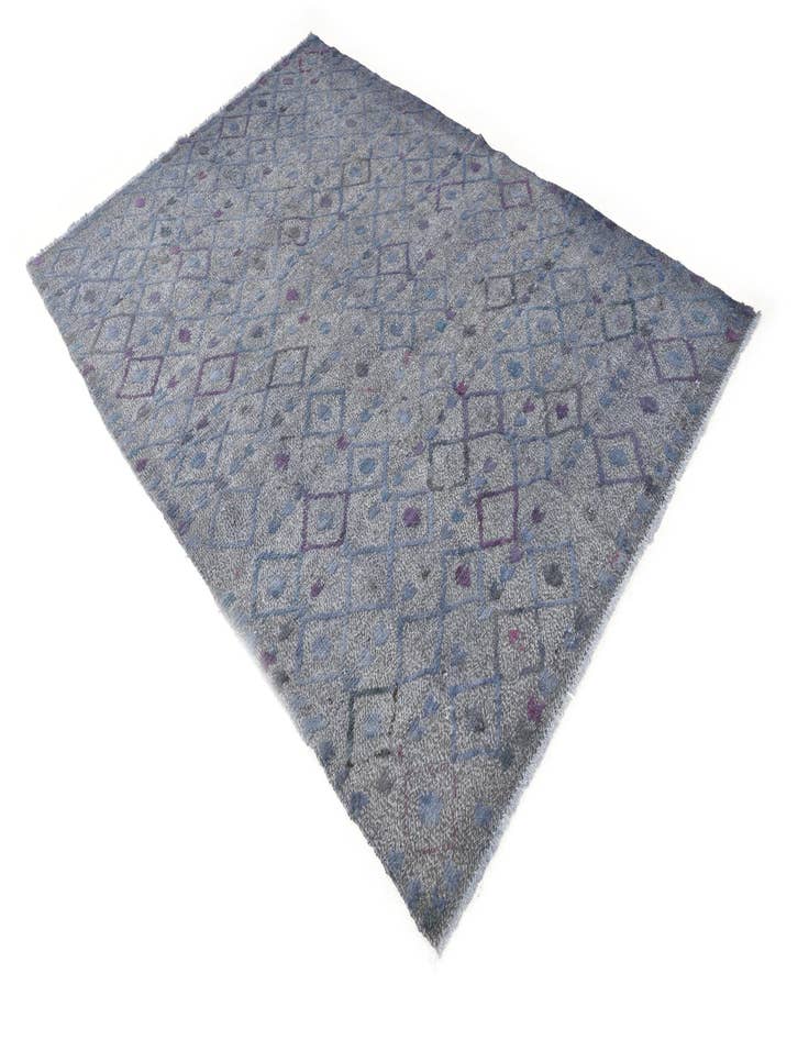 Detail image of  5' 8 x 8' 4  Hand Knotted Darya Wool Rug