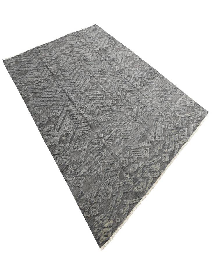 Detail image of  8' 3 x 10' 8  Hand Knotted Darya Wool Rug