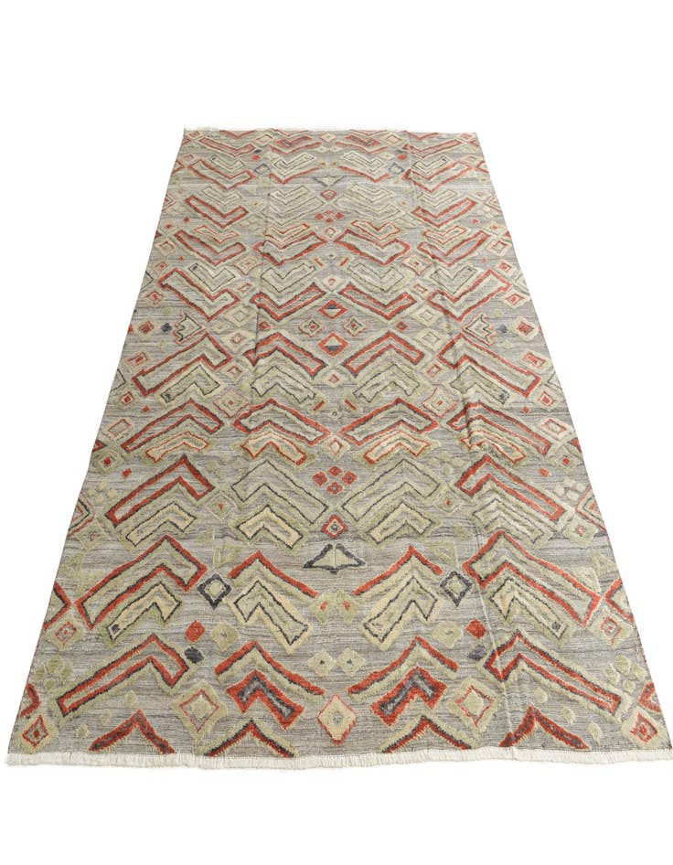 Detail image of  8' 2 x 10' 2  Hand Knotted Darya Wool Rug