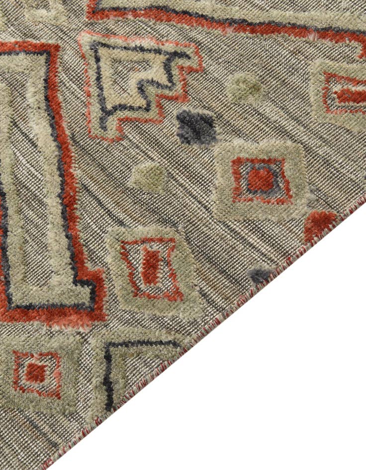 Detail image of  8' 2 x 10' 2  Hand Knotted Darya Wool Rug