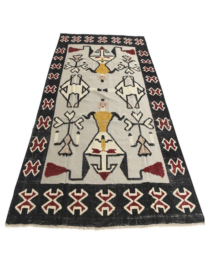 Detail image of  7' 8 x 10' 4  Hand Knotted Darya Wool Rug