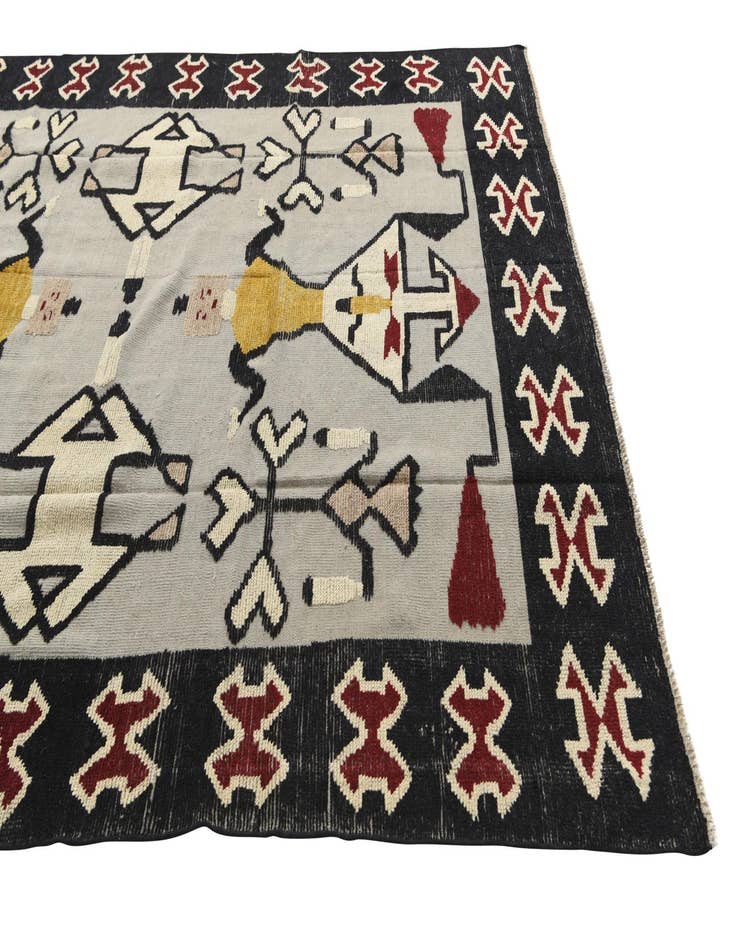 Detail image of  7' 8 x 10' 4  Hand Knotted Darya Wool Rug