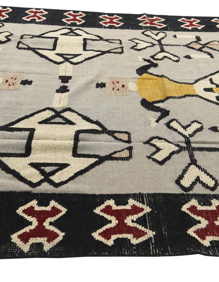 Detail image of  7' 8 x 10' 4  Hand Knotted Darya Wool Rug
