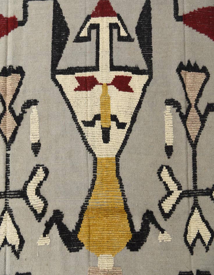 Detail image of  7' 8 x 10' 4  Hand Knotted Darya Wool Rug