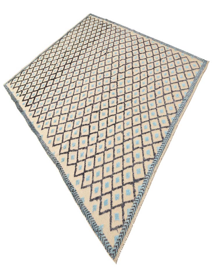 Detail image of  8' 1 x 10' 1  Hand Knotted Darya Wool Rug