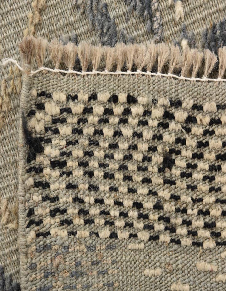 Detail image of  8' 10 x 12' 6  Hand Knotted Darya Wool Rug