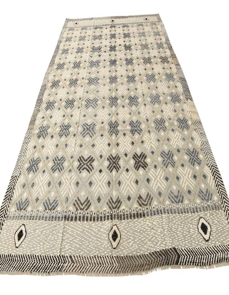 Detail image of  8' 10 x 12' 6  Hand Knotted Darya Wool Rug