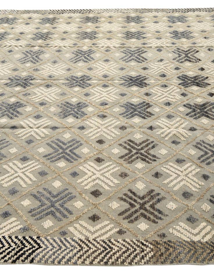 Detail image of  8' 10 x 12' 6  Hand Knotted Darya Wool Rug