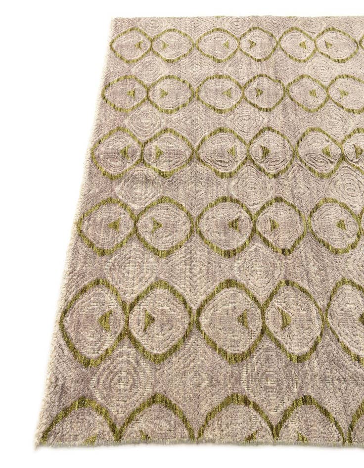 Detail image of  5' 8 x 7' 11  Hand Knotted Darya Wool Rug